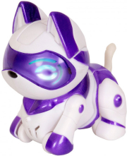 robot teksta micro pet white purple kitty 1030 51316 photo