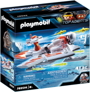 playmobil 70234 ice jet tis spy team photo