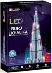 pazl 3d 136pz burj khalifa led photo