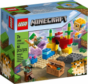 lego minecraft 21164 the coral reef photo