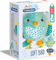 as baby clementoni soft bird musical plush 1000 17269 photo
