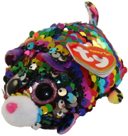 as ty teeny dotty sequin multicolor leopard plush toy 45cm 1607 42401 photo