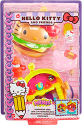 hello kitty and friends minis hamburger dinner compact playset gvb28 photo
