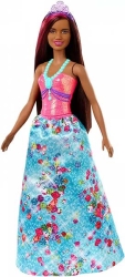barbie dreamtopia dark skin brunette princess doll gjk15 photo
