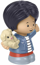 fisher price little people mom with puppy figure gwv17 photo