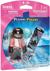 playmobil 70855 athlitria snowboard photo