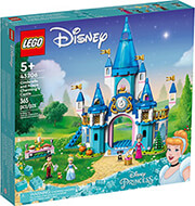 lego disney 43206 cinderella and prince charming s castle