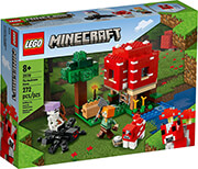 lego minecraft 21179 the mushroom house photo
