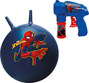 boing bubble gun spiderman photo