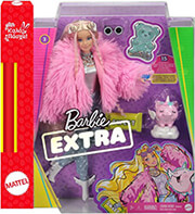 barbie extra fluffy pink jacket