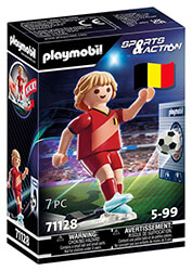 playmobil 71128 podosfairistis ethnikis belgioy photo