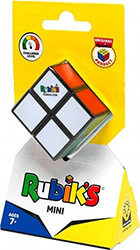 spin master rubiks cube 2x2 classic colour matching puzzle pocket size photo