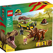 lego jurassic world 76959 triceratops research photo
