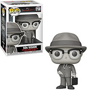 funko pop marvel studios wandavision vision 50s 714 bobble head vinyl figure photo
