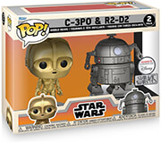 funko pop disney star wars concept c 3po r2 d2 2 pack bobble heads vinyl figures photo