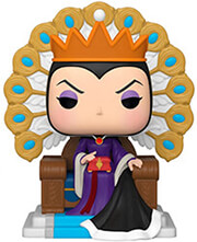 deluxe disney villains snow white and the seven dwarfs evil queen on throne 1088 photo