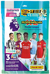 premier league 24 adrenaline mega starter pack panini photo