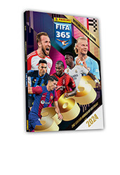 fifa 365 2024 hard cover album aytokollita panini photo