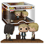 funko pop moment attack on titan eren meets reiner 1432 vinyl figure photo