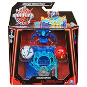 spin master bakugan starter pack special attack nillious titanium dragonoid titanium trox photo