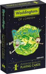 winning moves waddingtons no1 rick amp morty playing cards photo