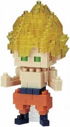 bandai nanoblock dragon ball son goku super saiyan building block figure photo