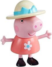 hasbro peppa pig peppa s adventures peppa pig with hat photo
