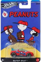 mattel hot wheels silver series peanuts 75th super gnat vehicle photo