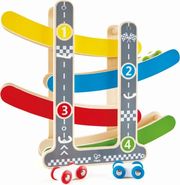 hape early explorer fast flip racetrack xylini pista taxytitas me dyo aytokinitakia 4tem photo