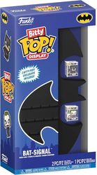 funko bitty pop display dc bat signal display shelf photo