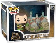 funko pop town the lord of the rings elrond with rivendell1747s photo