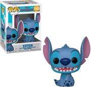funko pop disney lilo and stitch stitch smiling seated 1045 vinyl figure photo