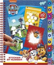 totum paw patrol sticker by number book photo