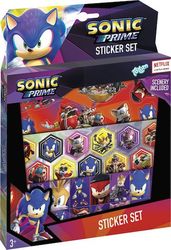 totum sonic prime sticker set photo
