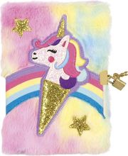 totum unicorn fluffy notebook photo
