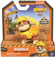 spin master paw patrol rubble crew rubble tool waggers action pup photo