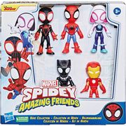hasbro disney junior marvel spidey and his amazing friends hero collection pack figures photo