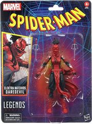 hasbro fans marvel legends series spider man elektra natchios daredevil action figure 15cmexcl photo