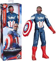 hasbro marvel captain america brave new world titan heroes sam wilson action figure photo