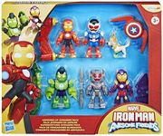 hasbro marvel iron man and his awesome friends armored up avengers pack figures photo hasbro marvel iron man and his awesome friends armored up avengers pack figures photo