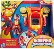 hasbro marvel iron man and his awesome friends iron man 2 in 1 mech suit vehicle photo