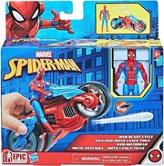 hasbro marvel spider man web blast cycle photo