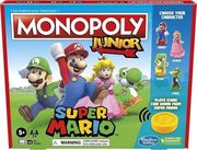 hasbro monopoly junior super mario edition photo