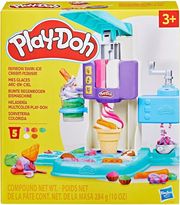 hasbro play doh rainbow swirl ice cream playset photo