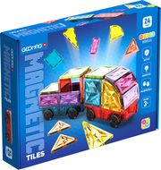 geomag magnetic tiles gems vehicles 24pcs pf22421100 photo