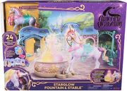 spin master unicorn academy starglow fountain stable playset photo spin master unicorn academy starglow fountain stable playset photo