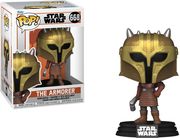 funko pop disney star wars the mandalorian the amorer 668 bobble head vinyl figure photo