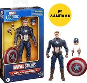 lampada hasbro fans marvel avengers legends series captain america 6 action figure photo