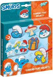 totum the smurfs diamond paint magnets photo