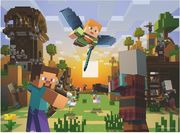 pazl 150pz xxl puzzle minecraft construction and adventure photo pazl 150pz xxl puzzle minecraft construction and adventure photo